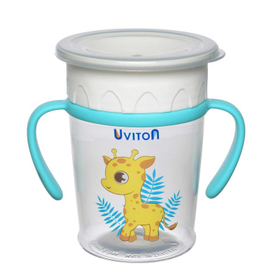 Поильник-непроливайка тренировочный Uviton 360°